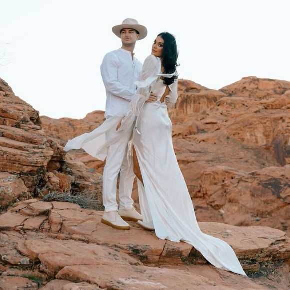 For Love and Lemons Willow Bridal Gown - Picture 3 of 3